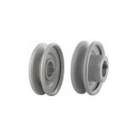 Poulie clavete gorge trapzodale  ext. 76, 20 mm  int. 22, 23 mm pgt10