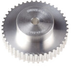 Poulie pour courroie crant�e en aluminium 44 dents , pas de 5mm, al�sage 8mm ( prix pour 1 )