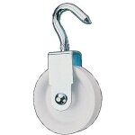 Poulie � crochet r�a nylon diam�tre 60 mm - torbel industrie