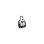 Poulie double zingué pour corde ø b. 8, 0mm Poulie double zingué pour corde ø b. 8, 0mm