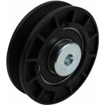 Poulie gorge en v de variateur tondeuse pour mod�les castelgarden - ggp - stiga. origine 122601914 / ...