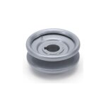 Poulie gorge en v acier. � 63, 3 mm. largeur 24 mm