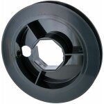 Poulie de guidage de volet roulant pour sangle 12 � 15mm centre octogonal 40mm en plastique noir � clipser ...