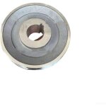 Poulie de moteur � rainure unique en aluminium de type a pour compresseur d'air, diam�tre 100 mm, al�sage ...
