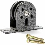 Vurahome - poulie simple, poulie silencieuse, poulie de corde de levage pivotante en acier inoxydable ...