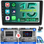 Pourr opel vivaro a renault trafic 2001 - 2009 android 15 autoradio gps 4g lte wifi 6 + 128g cam