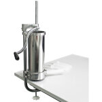 Wiltec - poussoir � saucisse ? 630 x 120 x 120 mm ? capacit� 3, 5 l ? en acier inoxydable ? machine de ...