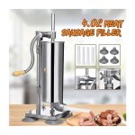 Skecten - poussoir  saucisse en noxydable machine  saucisses professionnelle manuel poussoir  viande ...