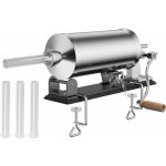 Costway - poussoir  saucisses viande 4. 8l machine  saucisse remplissage de saucisse en acier inoxydable ...