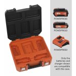 Powerplus - dual power boîtiers de baterie - coffret pratique - 350 x 120x 345 mm - sans batterie et ... Powerplus - dual power boîtiers de baterie - coffret pratique - 350 x 120x 345 mm - sans batterie et ...