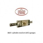 Prefer - serrure de rideau grand mod�le double panneton pre86010010