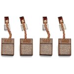 Prenine 4 cb440 makita charbons, charbons pour perceuses makita cb - 440 df458z dtd140 dtd146 dhp456 ...