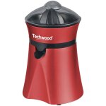 Presse agrumes electrique 1l rouge avec pieds anti - d�rapants, bol verseur translucide gradu� - techwood ...