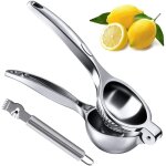 Presse agrumes, presse agrumes manuel mit coupe - zeste, presse citron levier, xxl lemon squeezer, anti ...