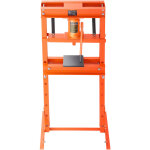 Presse d'atelier hydraulique 20 t, cadre en h avec plaque de presse et support triangulaire, presse au ...