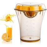 Presse citron, presse agrumes manuel 2 en 1 de grande capacit�, r�cipient 600ml avec rep�res de mesure ...