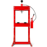 Presse hydraulique d'atelier 30t avec manom�tre, r�glable en 8 positions, hauteur de travail 1070 mm, ...