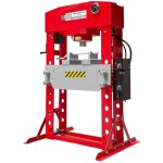 Presse hydraulique manuelle et pneumatique d'atelier 100 ton holzmann wp100h