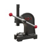 Presse manuelle a cremaillere 10000 n manual rack press 10000 n fervi p022 / 10