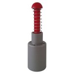 Presse mottes - h15 x 4, 5cm de diamtre.