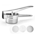 Presse - pur�e, presse � comprim�s manuel multifonctionnel, presse - pur�e en acier inoxydable avec 3 ...