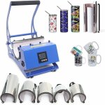 Presse  sublimation pour tasses 600 w - 500 c presse  chaud avec 6 sous - verres presse  transfert ...