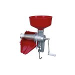 Presse - tomates manuel pavi marzanella entonnoir et glissie're dans corps de machine en pvc dans presse ...