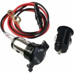 Prise d'alimentation allume - cigare femelle avec adaptateur chargeur usb pour voiture / moto convient ...