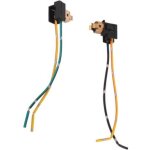 Prise d'ampoule, adaptateur femelle h1, 2 pi�ces prise d'ampoule de lampe de phare prise de faisceau ...