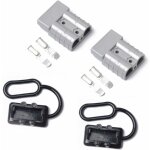 Prise de connecteur de puissance de style de 2pcs 50a 600v anderson pour la remorque de treuil de r�tablisseme ...