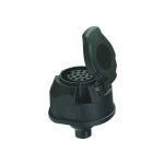 Prise socle 13 broches plastique pour remorque