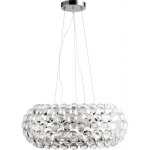 Privatefloor - lampe de plafond - lampe suspendue boules de cristal - 50cm - savoni transparent