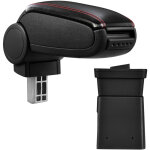 Pro. tec accoudoir central pour dacia logan / dacia sandero - avec compartiment - rembourr - cuir - ...