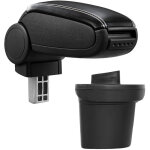 Pro. tec - accoudoir central pour nissan juke - avec compartiment - rembourr - cuir - synthtique - ...