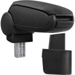 Pro. tec - accoudoir central pour nissan micra - avec compartiment - rembourr - textile - noir
