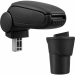 Pro. tec - accoudoir central pour nissan micra k13 - avec compartiment - rembourr - cuir - synthtique ...