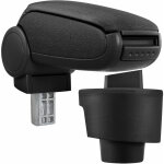 Pro. tec - accoudoir central pour seat ibiza type 6j - avec compartiment - rembourr - textile - noir ...