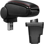 Pro. tec - accoudoir central pour seat leon iii (type 5f) - avec compartiment - rembourr - cuir - synthtique ...