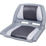 Pro. tec - sige bteau assise pliable similicuir gris blanc 521 x 457 x 408 mm [ ]