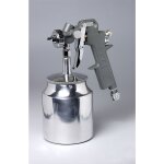 Prodif ? pistolet � peinture succion ? godet m�tal 0, 75 l ? pression 3 � 5 bar ? d�bit r�glable pour ...