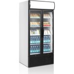 [produit reconditionn�] vitrine r�frig�r�e 2 portes battantes - tefcold - fsc890h