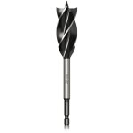 Rhg professionnel foret � bois 28mm x 165mm m�che � tari�re avce auto - aliment� pointe pilote, 1 / 4 ...