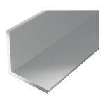 Profil d'angle en aluminium 1000 / 10x10mm argent