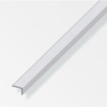 Profil de protection des bords en aluminium 19x8x1, 6mm longueur 1m - 01401 - alfer Profil de protection des bords en aluminium 19x8x1, 6mm longueur 1m - 01401 - alfer