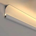 Profil� aluminium modulable plinthe ou corniche 2m alu - silumen