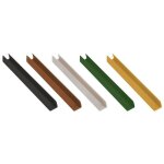 Profilé de finition en u pour treillis pvc - longueur 2, 12 m. - différentes couleurs canne Profilé de finition en u pour treillis pvc - longueur 2, 12 m. - différentes couleurs canne