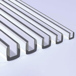 Profil� de protection des bords en pvc transparent, flexible protection de bord en u pour b�b�, 300cm ...