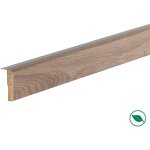 Profil� de transition r�novation d'escalier stratifi� ch�ne gris 1300 x 56 x 12 mm - pefc 70%