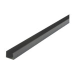 Profil en u longueur 2 m anthracite - nicoll