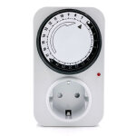 Programmateur journalier m�canique, blanc